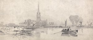 Salisbury Cathedral by Unbekannt Unbekannt